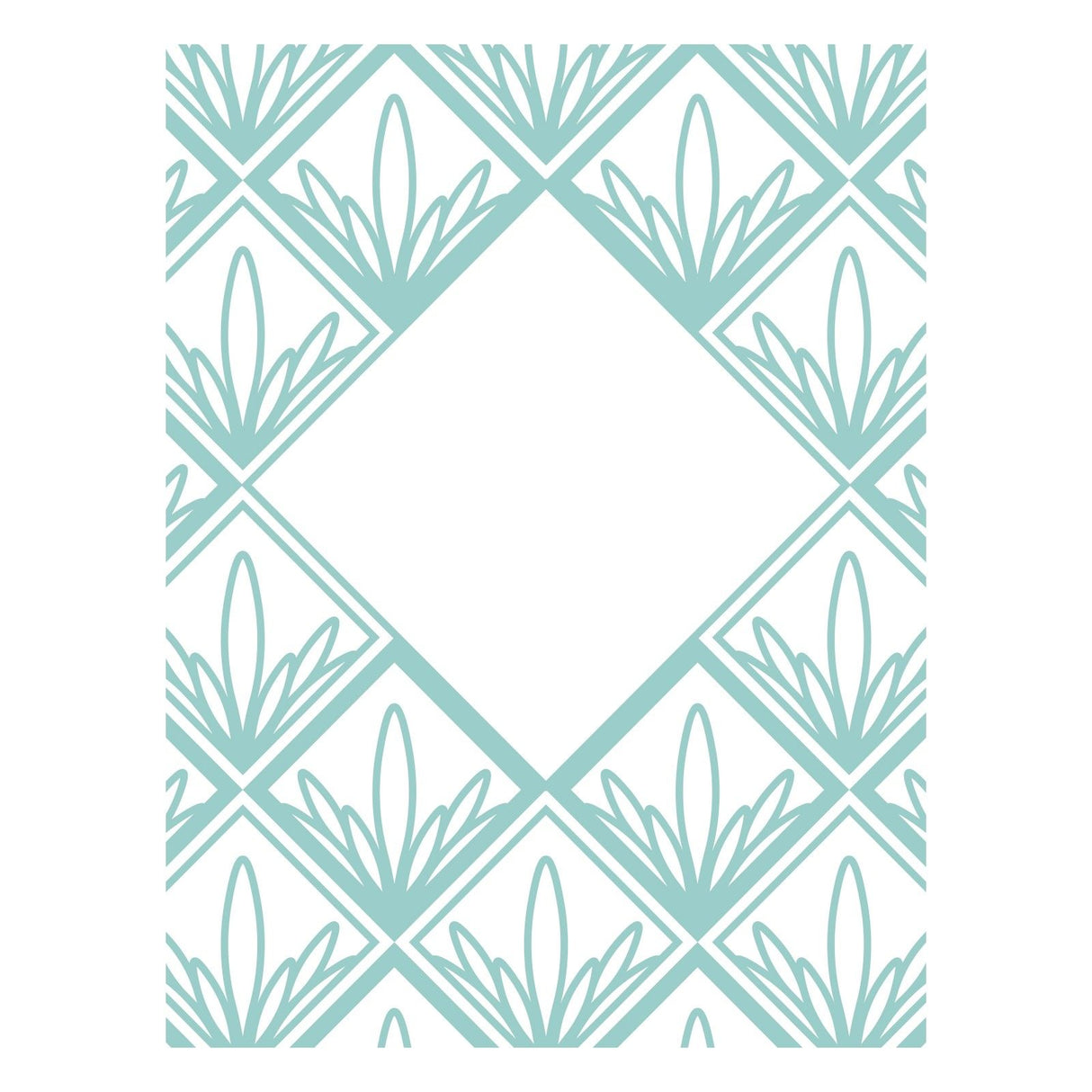 Sizzix • 3-d impresslits embossing folder ornate frame