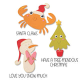 Sizzix • thinlits die set with stamps christmas characters