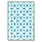 Sizzix • layered stencils a6 geo crystals 4pcs