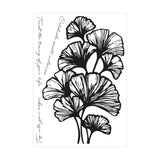 Sizzix • cosmopolitan clear stamp set inspire 4pcs