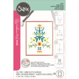 Sizzix • layered stencils a6 folk tree 4pcs