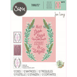 Sizzix • thinlits die set merry bright nr.2 12pcs