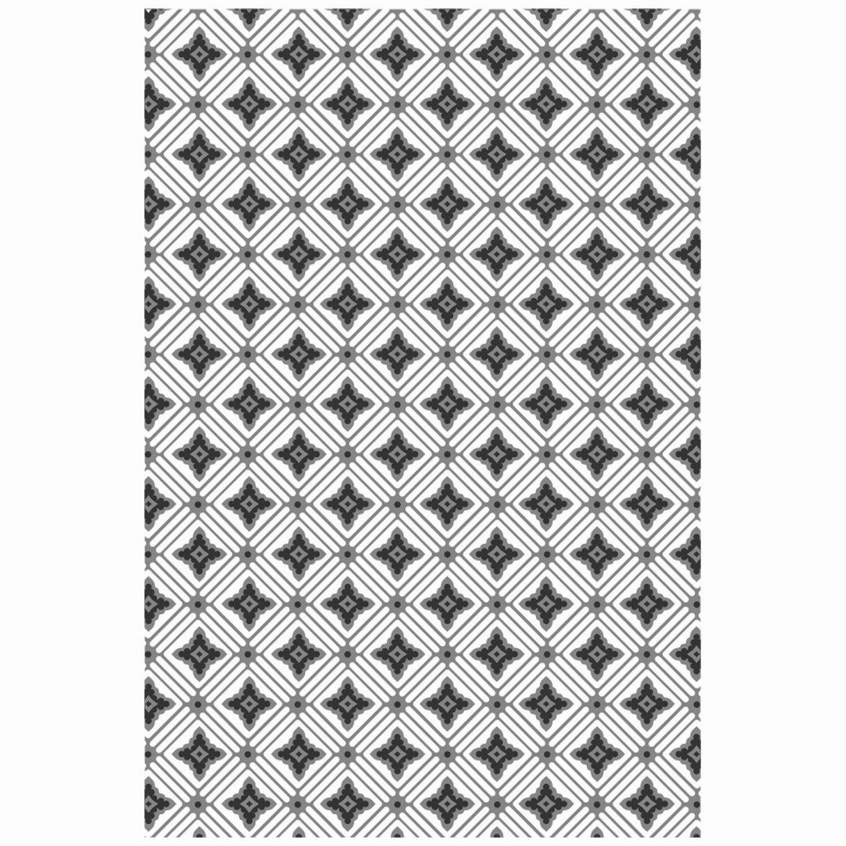 Sizzix • multi level textured impressions embossing folder vault diamonds by tim holtz