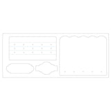 Sizzix • scoreboards xl die handbound journal by eileen hull