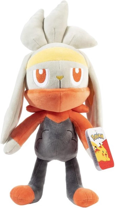 Jazwares Pokémon Plüsch – Raboot 30 cm