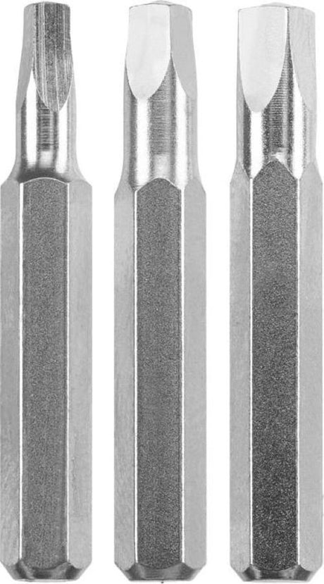 KWB Schraubendreherbit Robertson 0,1,2 – Länge 28 mm – Mikroschaft 4 mm – 128640 – 3 Stück