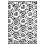 Sizzix • 3-d texture fades embossing folder kaleidoscope a5 by tim holtz