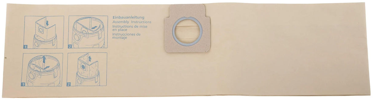 Nilfisk Blue Line Staubsaugerbeutel Filterbeutel Pack.a 5 Stk.