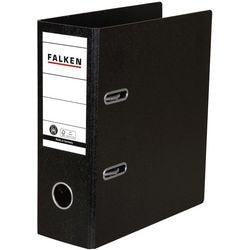 Ordner Falken schwarz 75 mm x 215 mm x 230 mm