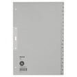 Alphabetische Tabs Leitz 4300 Graukarton