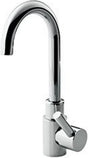 Plieger Pico WC-Wasserhahn – ein Knopf – Messinghahn – kalter WC-Wasserhahn – hoher Auslauf – Chrom
