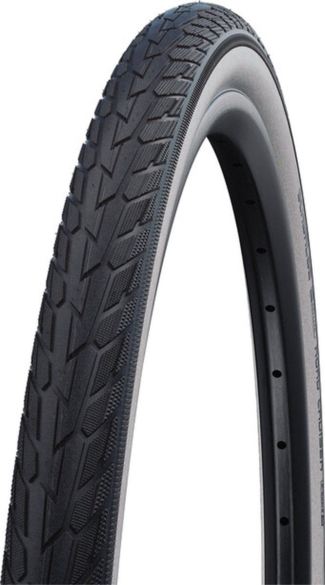 Schwalbe Cruiser Active K-Guard Green Compound 28'' x 42 robuster Stadtreifen schwarz 28'' x 42