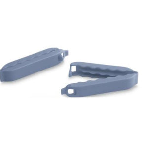 Rotho Onda Verschlussklammern 2er Set 20cm blau