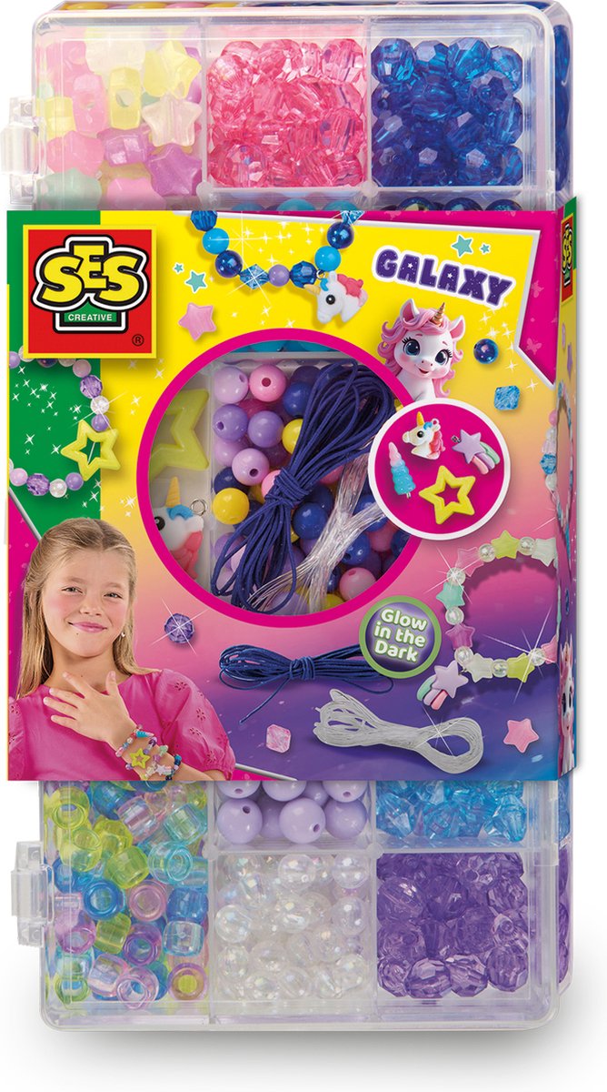 Ses Creative Ses Galaxy Schmuckperlen-Set
