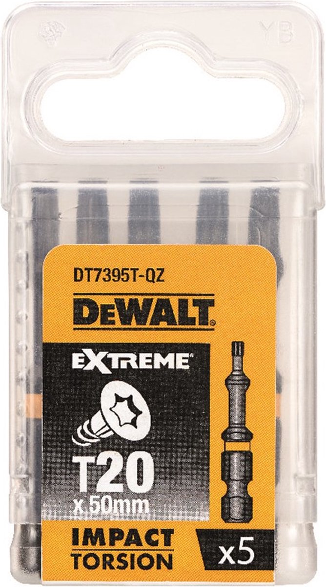 Dewalt Zubehör Impact Torsion 50 mm Torx T20 – dt7395t-qz