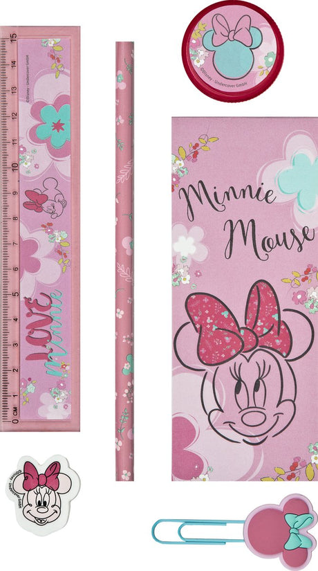 Undercover Desk Set Minnie Mouse, 6dlg.