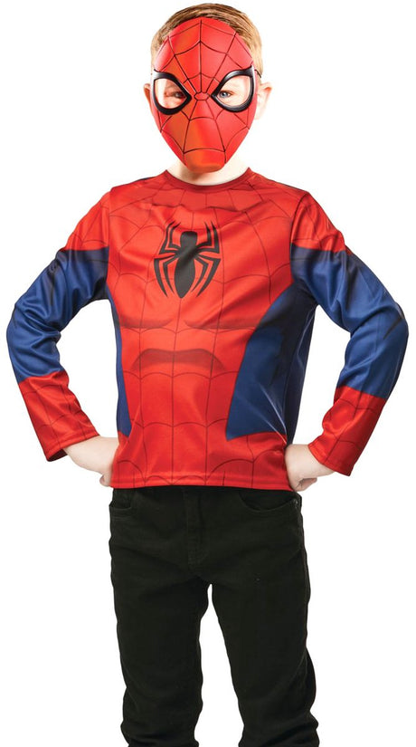 Rubies France – Spiderman-Oberteil und -Maske für Kinder