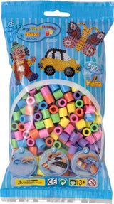 Hama Iron Perlen Maxi in Bak - Pastelmix (050), 600st.