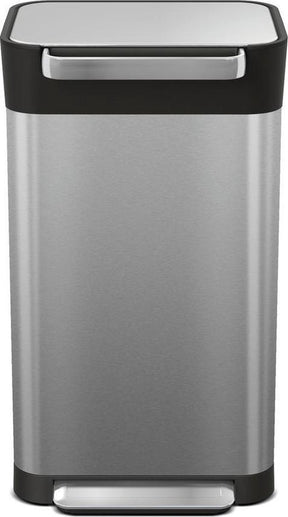 Joseph Joseph Intelligenter Abfalleimer Titan Slim – Edelstahl – 30 l – Silber