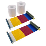 DNP -Papier 2 Roll � 200 St. 15x20 perforiert auf 5x20 und 10x20 cm für DS620
