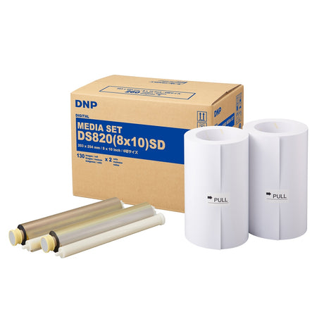 DNP-Papier DM812820 2 Rollen à 110 Stk. 20x30 für ds820