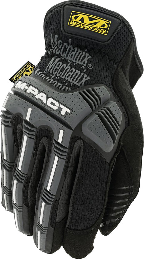 Mechanix tragen M-Pact-Handschuhe mit offener Stulpe