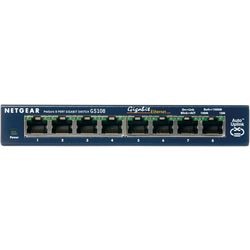 Netgear GS108 Switch (blau, Einzelhandel)