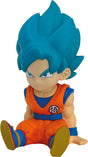 Plastoy - dragon ball - son goku super saiyan blauwe spaarpot