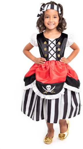 Kleine Abenteuer - Piratenkleid mit Stirnband - Größe 98-104