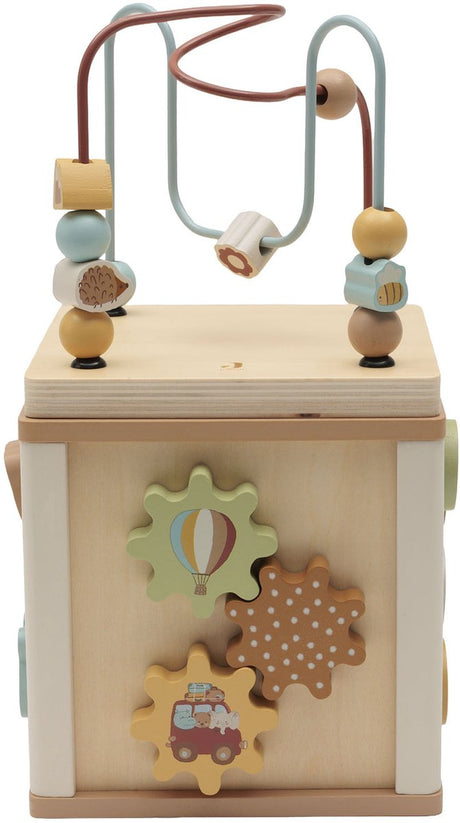 Jollein houten activiteitenkubus jollies