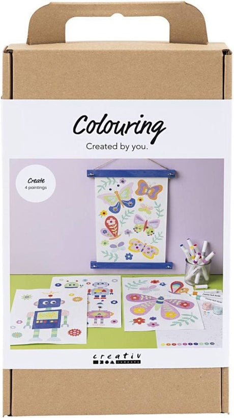 Kreativunternehmen https: www.cchobby.nl hobbyset-colors-butterfly-and-robot-happy-colors-1-doos
