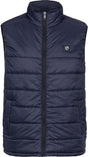 Petrol industries - heren gewatteerde bodywarmer dawson - blauw - maat l