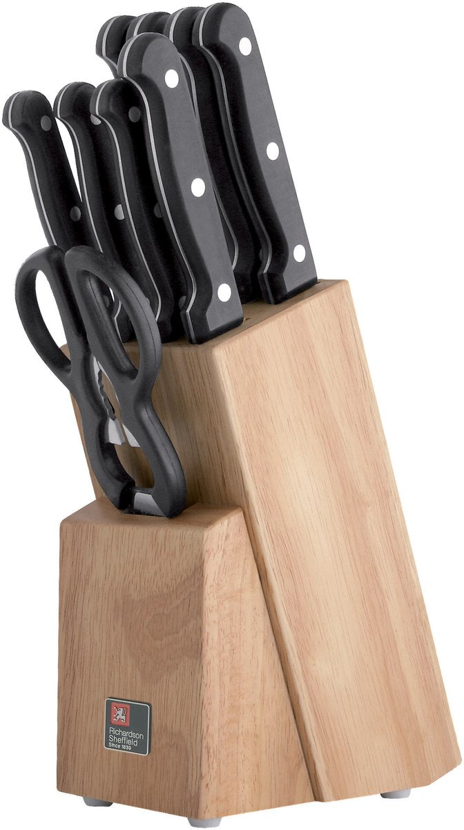 Richardson sheffield - artisan - messenblok - 9-delig - 9 personen - zwart