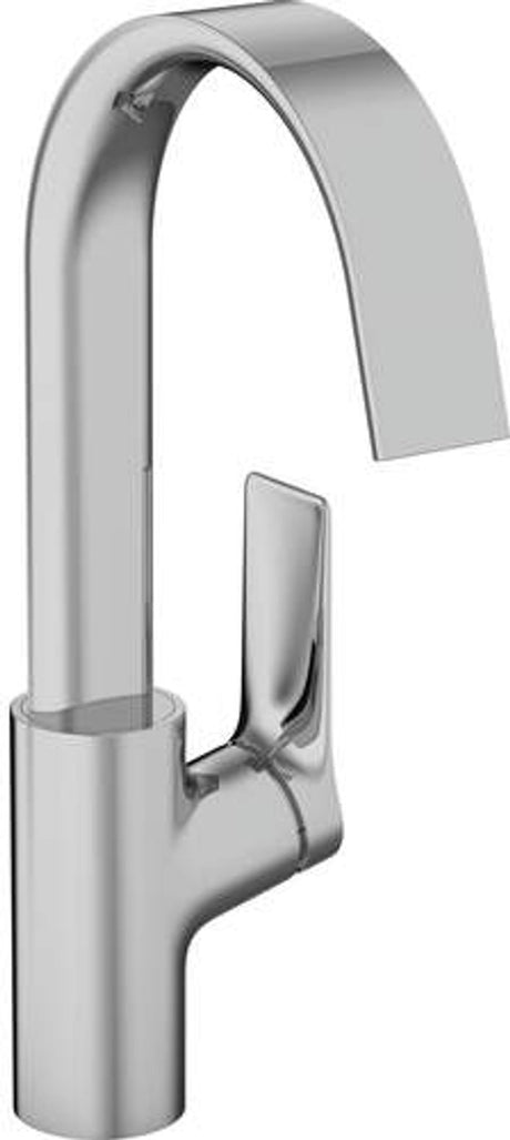 Hansgrohe vivenis – Waschtisch-Mischbatterie – Einhebelbedienung – ohne Ablaufgarnitur – Größe 210 mm – schwenkbarer Auslauf – Chrom