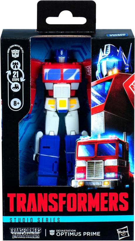 Transformers Hasbro: Devastation Studio Series Deluxe Class Action Figure Optimus Prime 11 cm Actionfigur