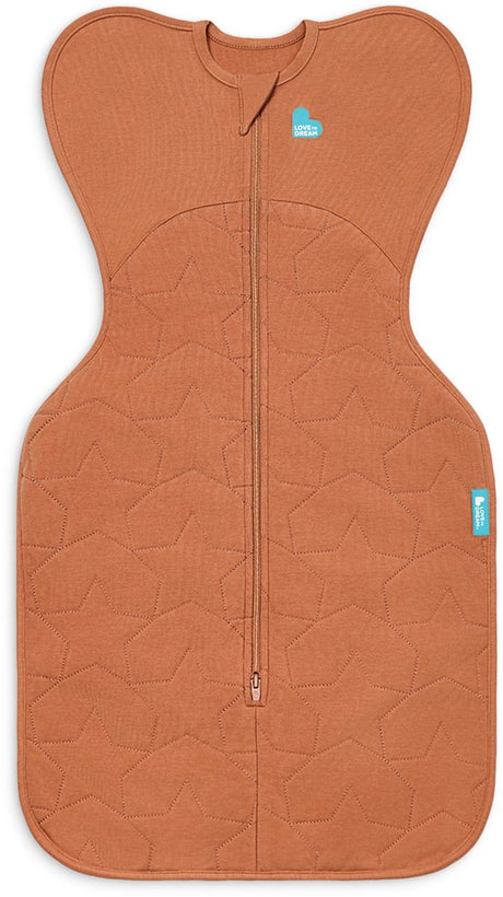 Love to dream ™ babyslaapzak swaddle up™ - inbakeren - baby 0-3 maanden - 3.5-6 kg - winter - hazel quilted