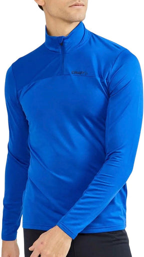 Craft gain midlayer longsleeve heren - bright azure | maat: m