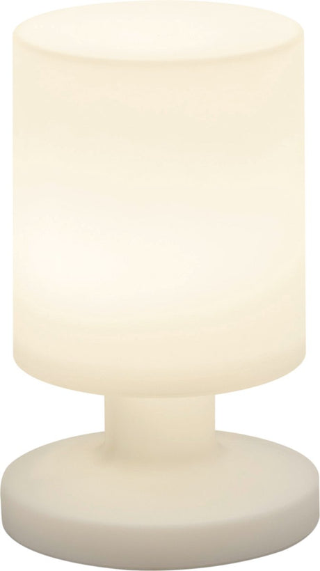Rl lebe deine Lichtrealität Lora - Tischleuchte - weiß - inkl. 1x SMD 1,5W - wiederaufladbar - kabellos - Außenbeleuchtung - IP44