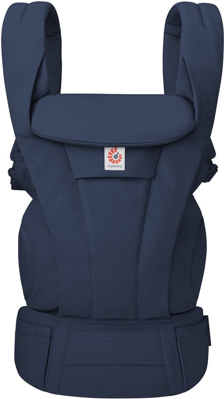 Ergobaby Omni Deluxe Babytrage aus Baumwolle – Mitternachtsblau