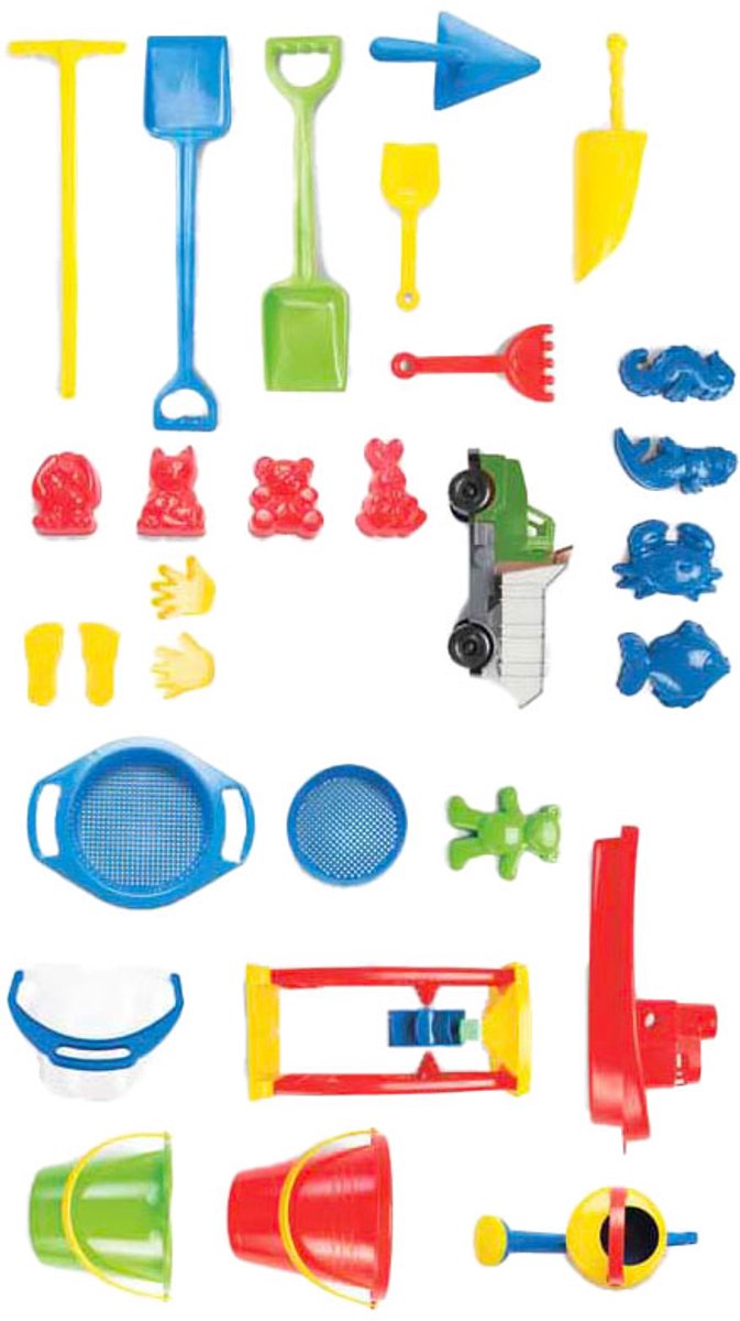 Dantoy Sandspielset, 84-teilig.