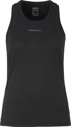 Craft adv essence singlet 2 w dames sportshirt - zwart m