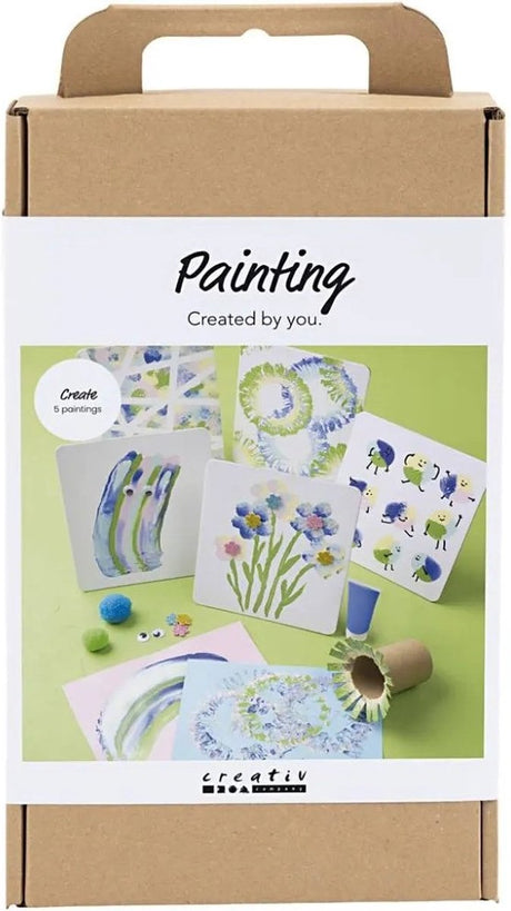 Creativ Company Mal-Hobby-Set, verschiedene Farben, 1 Box