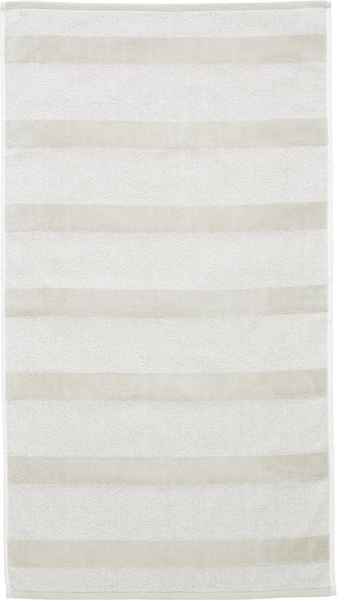 Beddinghouse sheer stripe gastendoekje - zand