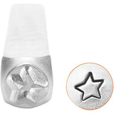 Impressart Prägestempel, Stern, L: 65 mm, Größe 3 mm, 1 Stück