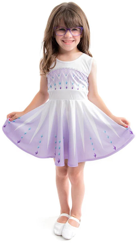 Kleine Abenteuer – Eiskrönungs-Twirl-Kleid – Größe 116-122