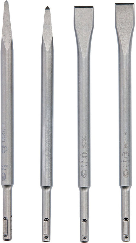 Bosch Meißelset 4-teilig Standard 250 SDS-plus