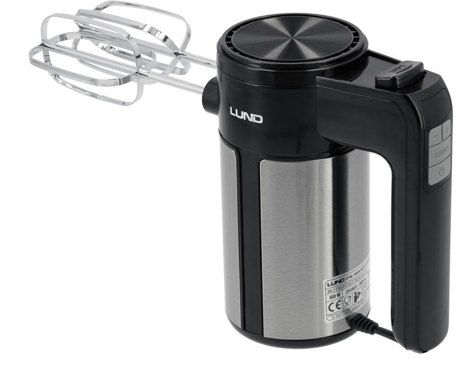 Lund handmatige mixer 500w, 6 snelheid