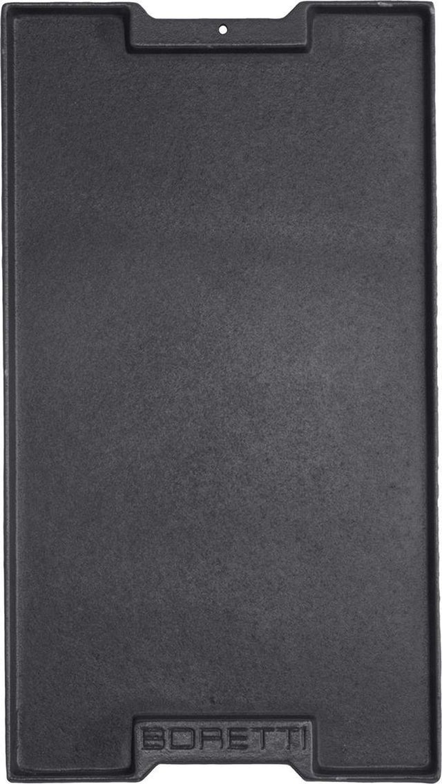 Boretti - bakplaat - gietijzer - davinci, ibrido(top) - ligorio top - maggiore