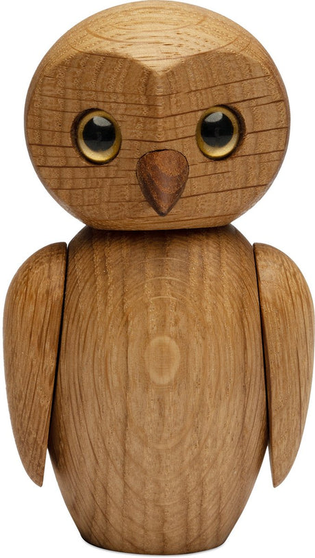 Spring copenhagen wooden figure animal owl clever 77g h9.8w5.5xl5cm (made in vietnam) speelgoedfiguur kinderen en volwassenen