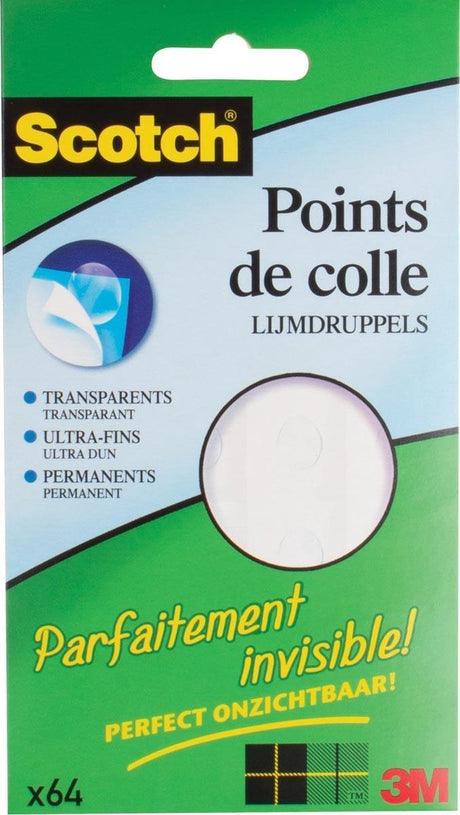 Scotch® permanente Klebetropfen transparent